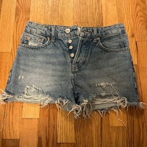 BDG URBAN OUTFITTERS JEAN SHORTS SUMMER CUTOFF IN SIZE 26